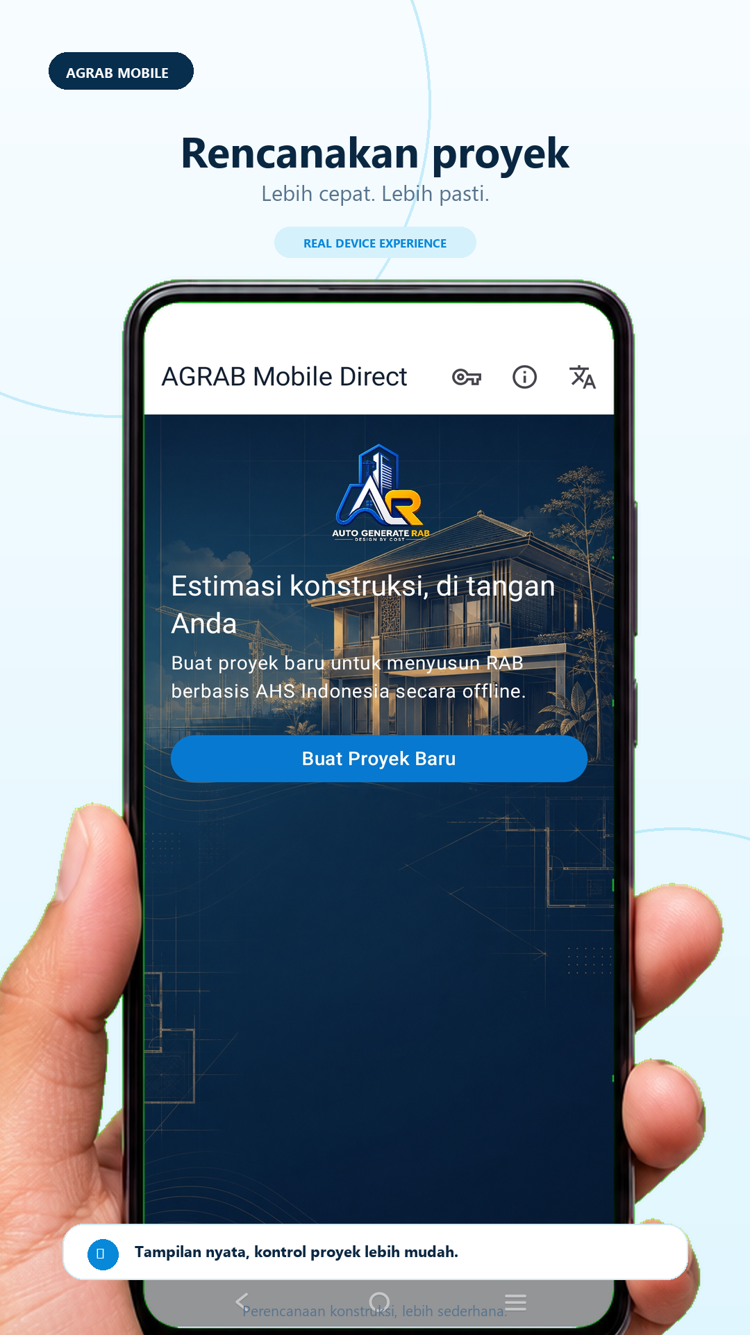 Estimasi proyek AGRAB Mobile